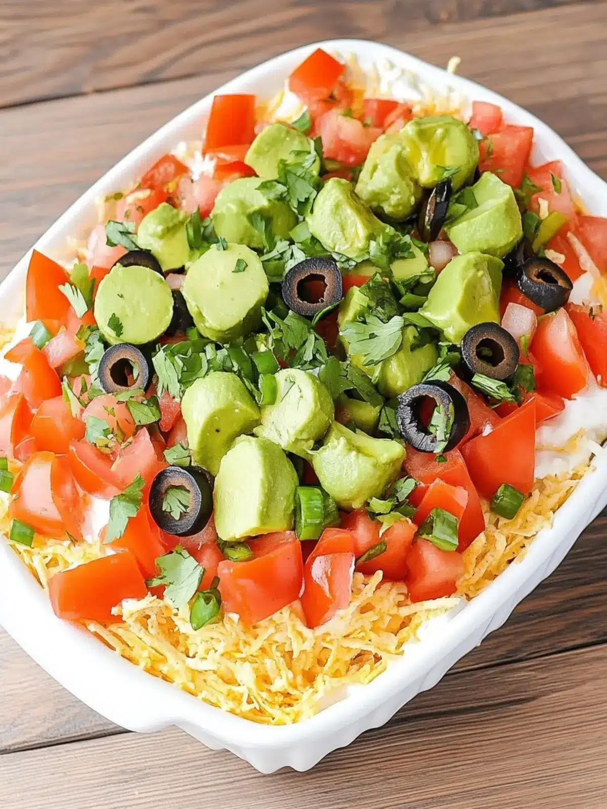 Best 7 Layer Dip Recipe for Quick, Crowd-Pleasing Fun 2 Best 7 (Seven) Layer Dip
