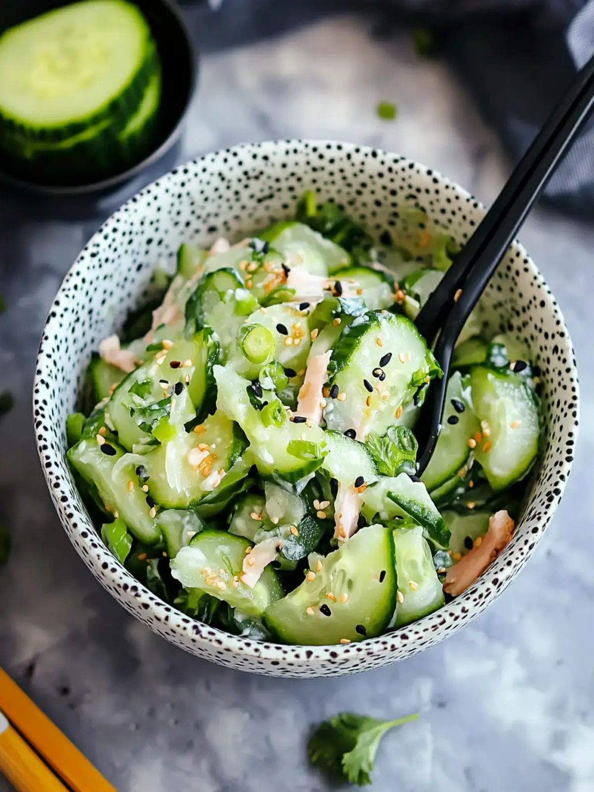 Sushi Cucumber Salad: A Refreshing Twist on Nutrition! 2 Sushi Cucumber Salad