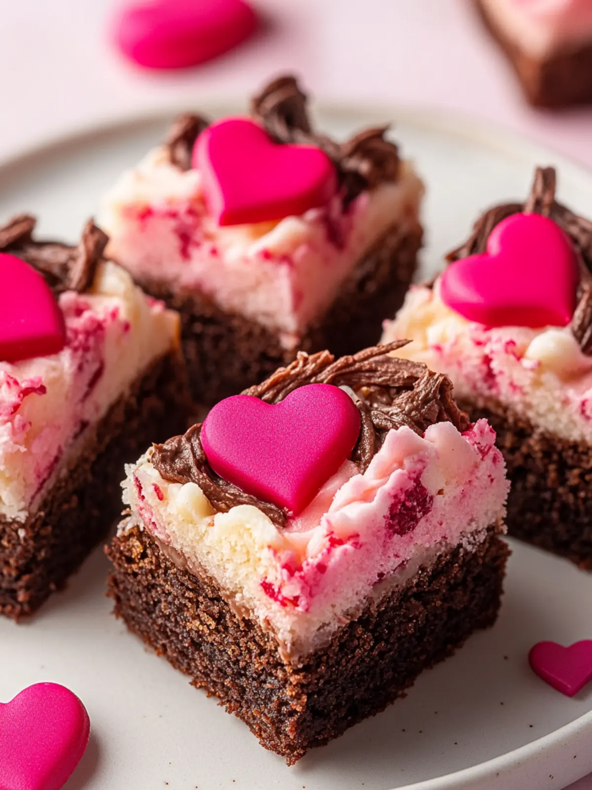 Valentine Brookies: Sweet Swirls of Love and Indulgence 2 Valentine Brookies