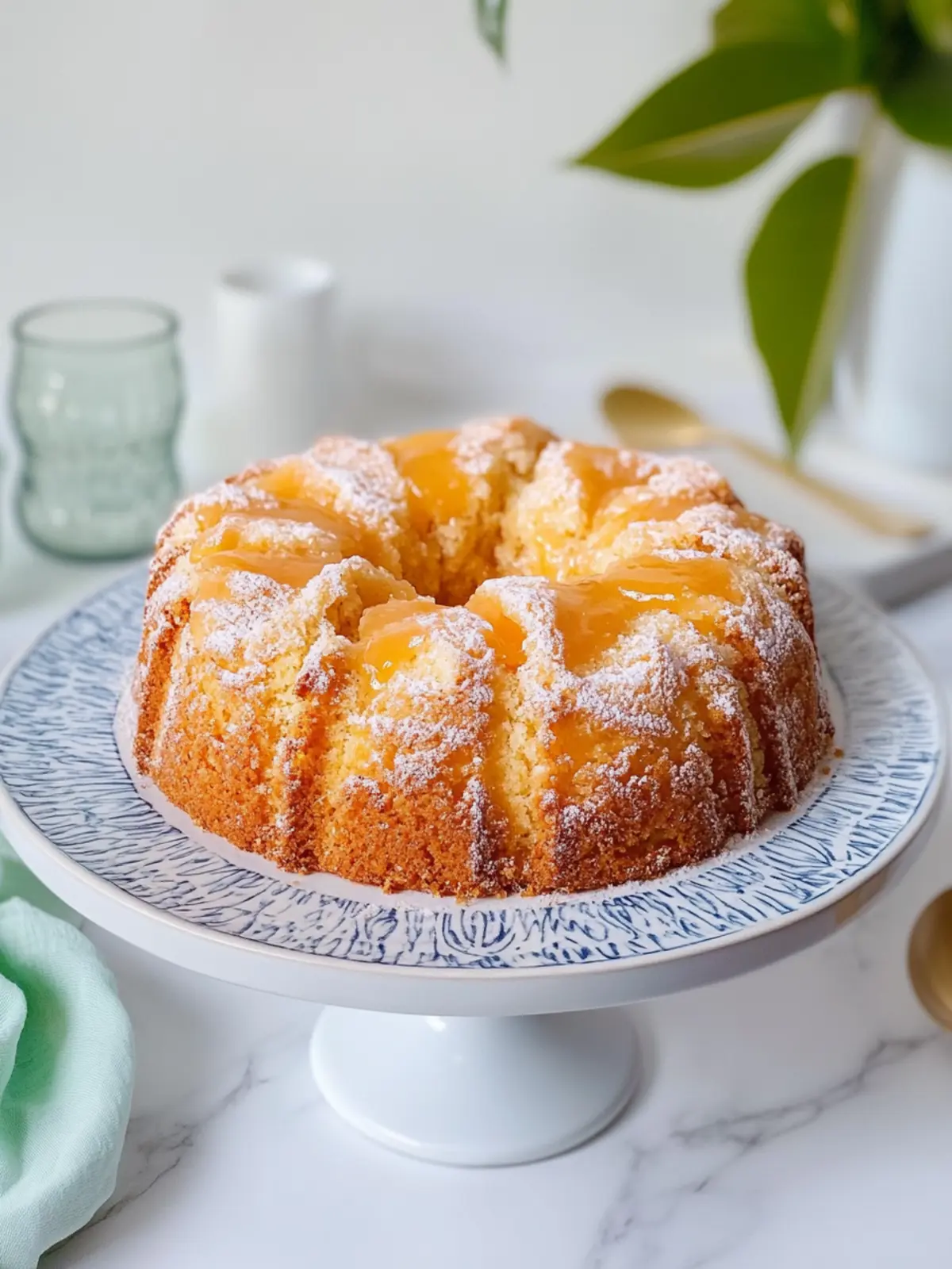Delicious Peach Cobbler Pound Cake for Any Celebration 2 Peach Cobbler Pound Cake