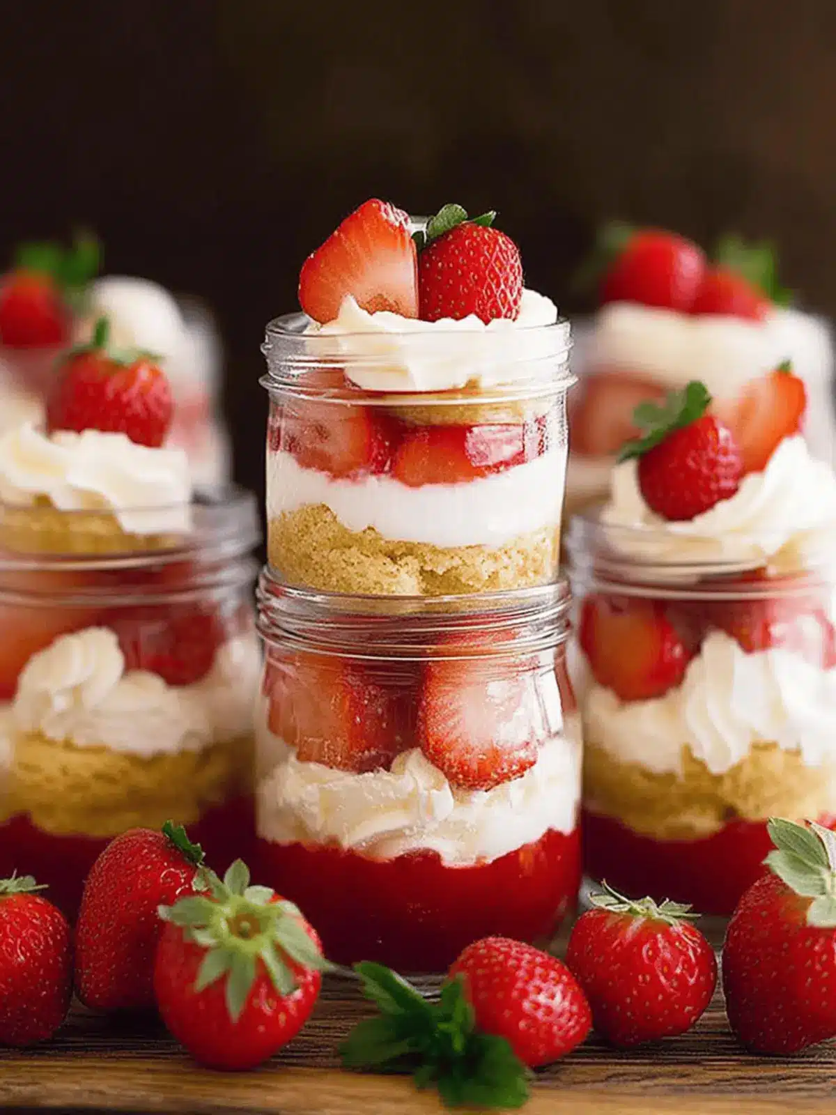 Strawberry Shortcake Trifles: A Delightful Layered Treat 4 Strawberry Shortcake Trifles