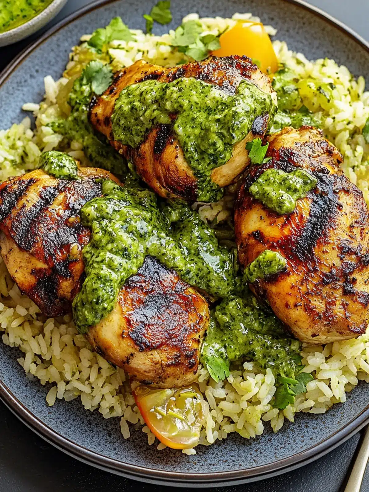 Peruvian Chicken and Rice with Green Sauce Rocks Your Dinner! 2 Peruvian Chicken and Rice with Green Sauce Rocks