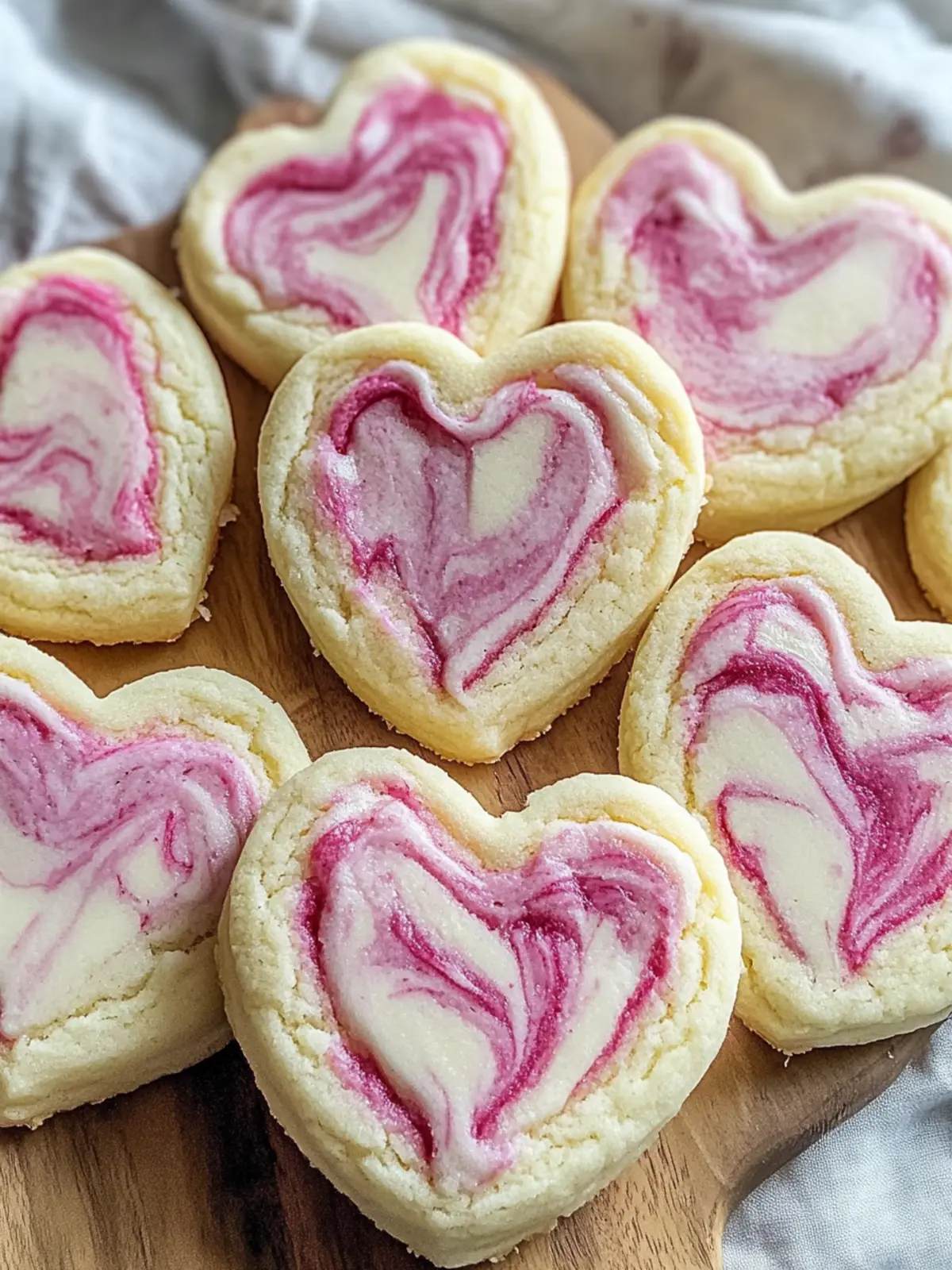 Marbled Valentine Sugar Cookies That Melt Hearts and Delight 2 Marbled Valentine Sugar Cookies