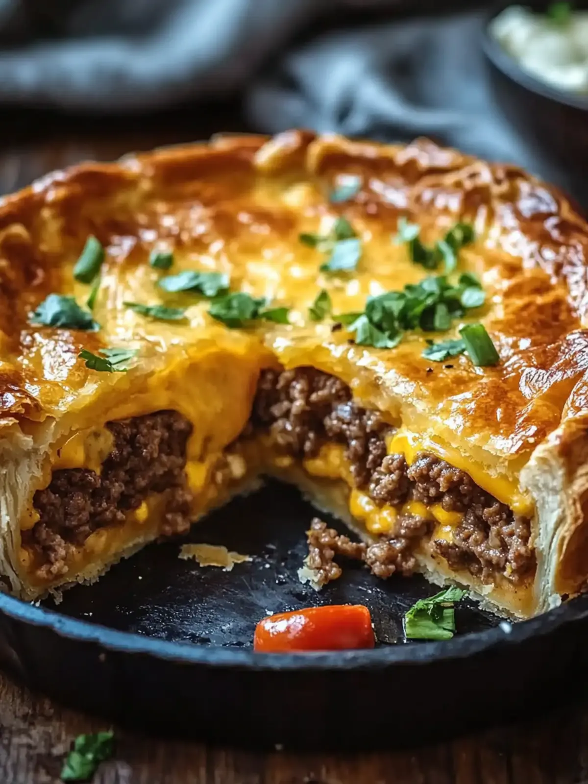 One-Pan Cheeseburger Pie: Quick Comfort for Busy Nights 5 One-Pan Cheeseburger Pie
