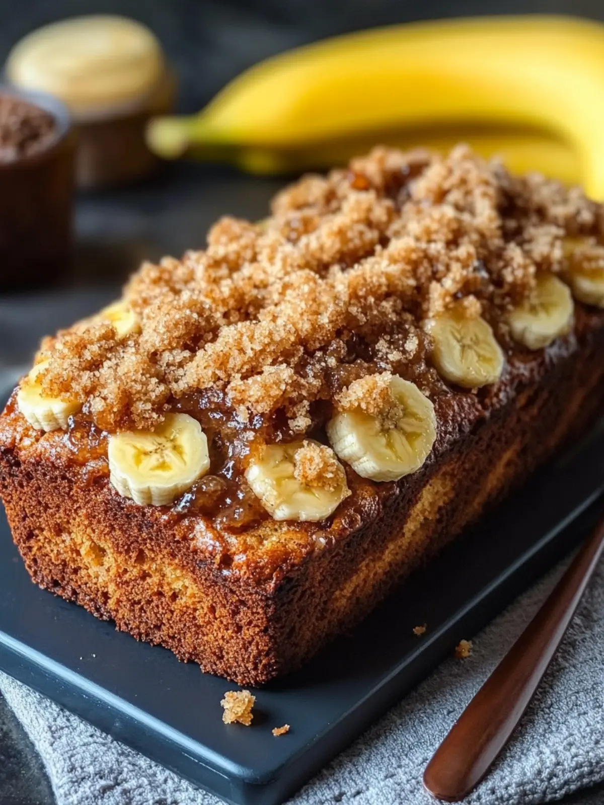 Banana Bread with Crunchy Streusel Topping You ll Love 2 Banana Bread with Crunchy Streusel Topping