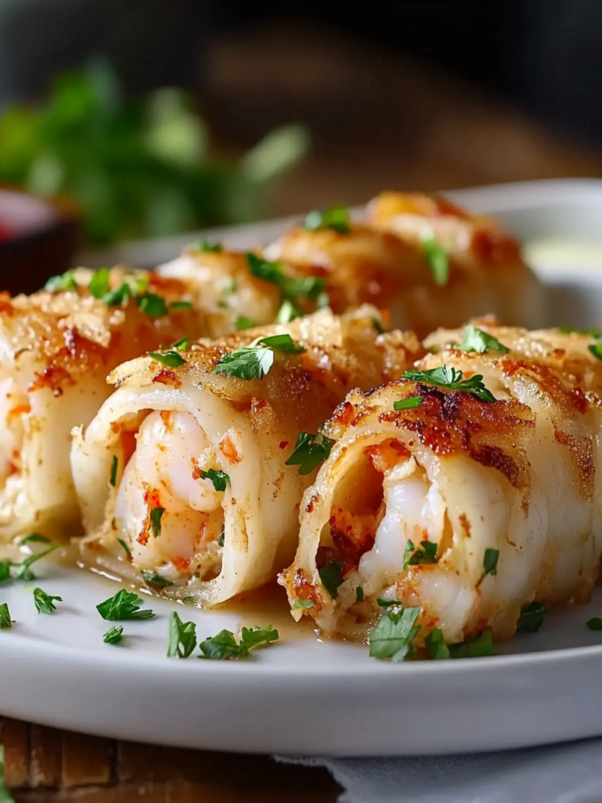 Savory Shrimp-Crab Fajita Roll-Up Bombs for Quick Appetizers 4 Shrimp-Crab Fajita Roll-Up Bombs