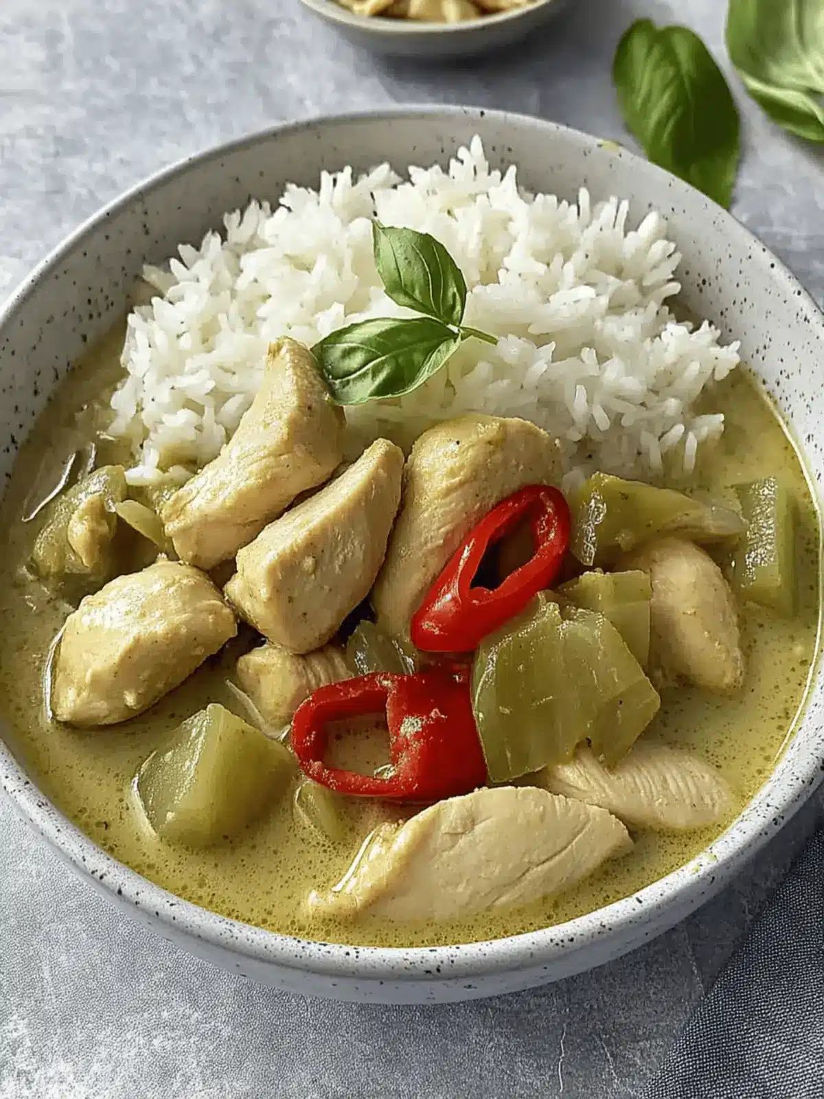 Savor the Flavor of Homemade Chicken Thai Green Curry 3 Chicken Thai Green Curry