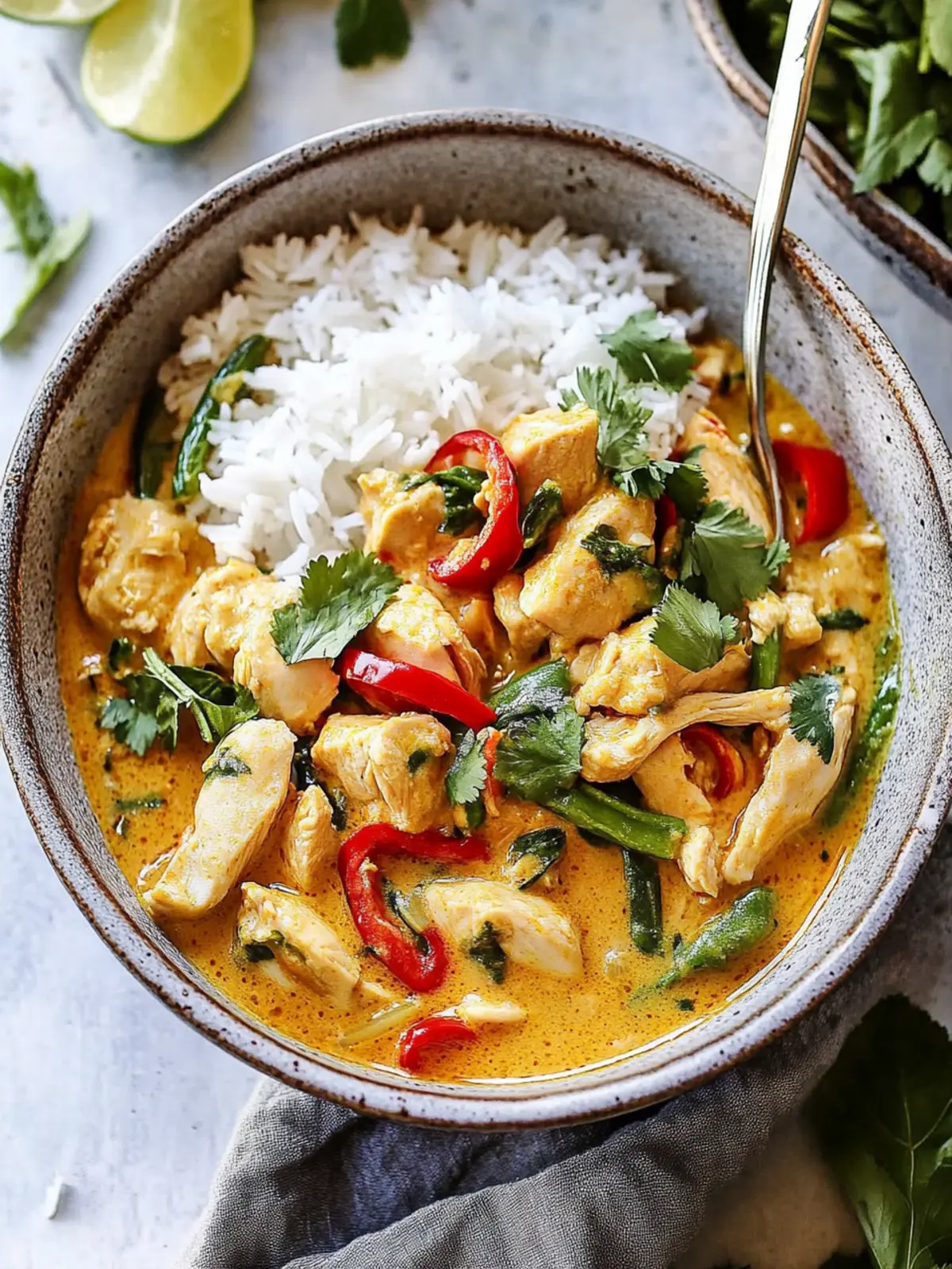 Savory Chicken Coconut Curry Ready in Just 30 Minutes 3 Chicken Coconut Curry