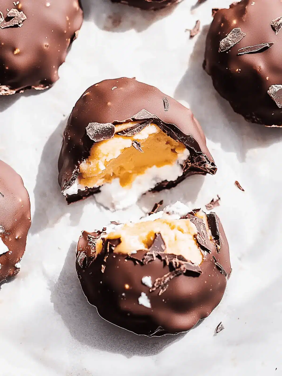 Decadent Peanut Butter Frozen Yogurt Bites with Chocolate Delight 2 Peanut Butter Frozen Yogurt Bites (with Greek Yogurt + Chocolate)