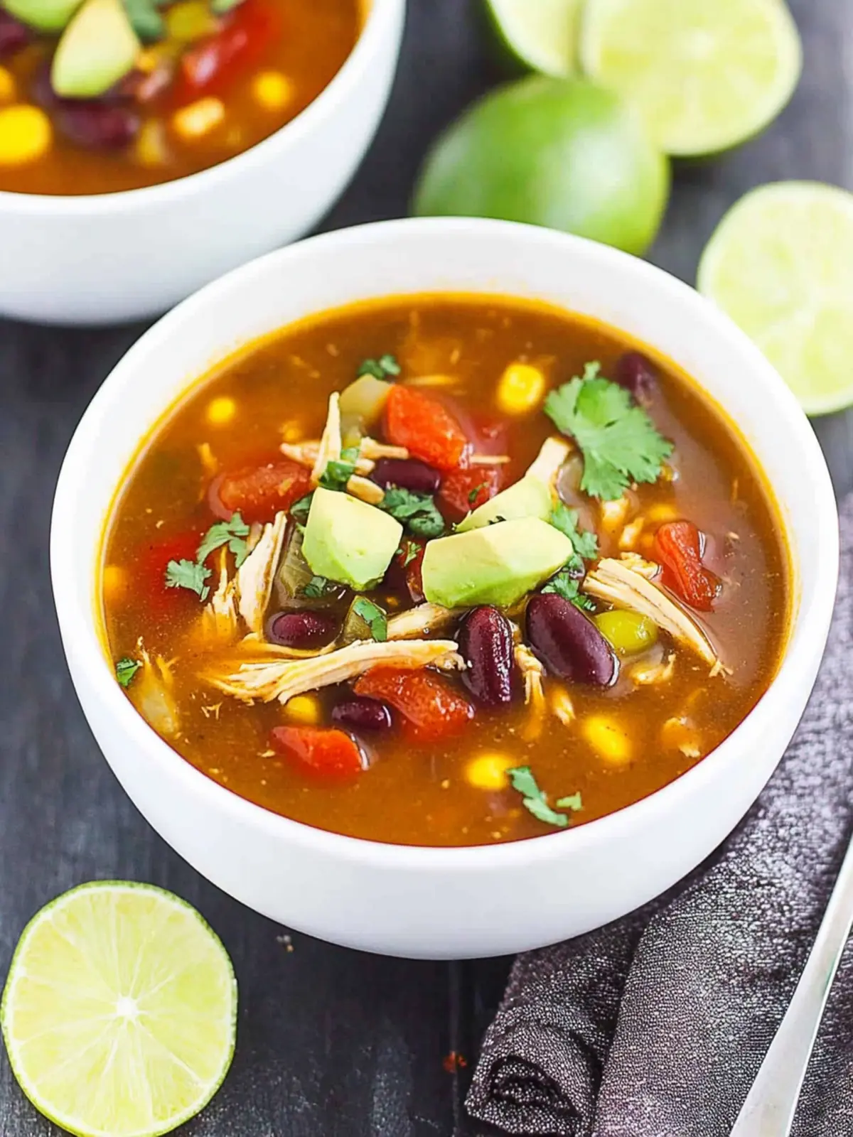 Cozy Nights with Slow Cooker Chicken Tortilla Soup Delight 3 Slow Cooker Chicken Tortilla Soup