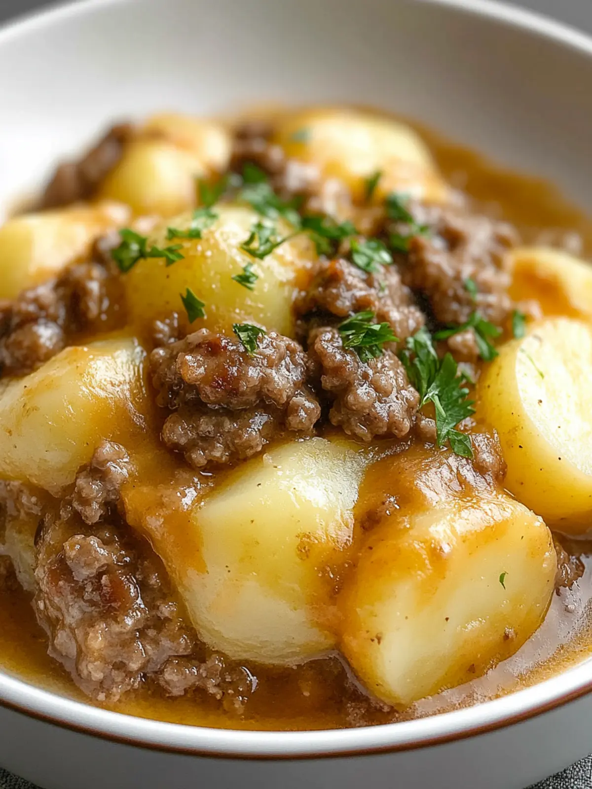 Crockpot Hamburger Potato Casserole That's Pure Comfort Joy 4 Crockpot Hamburger Potato Casserole