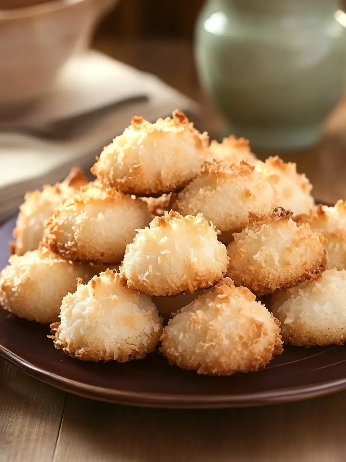 Irresistibly Chewy Coconut Macaroons for Easy Indulgence 4 Chewy Coconut Macaroons