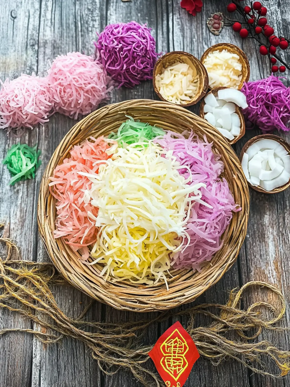 Irresistible Vietnamese Candied Coconut Ribbons You ll Love 3 Vietnamese Candied Coconut Ribbons