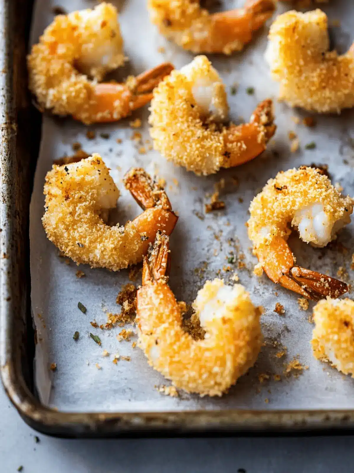 Crispy Breaded Shrimp Ready in 25 Minutes or Less 2 Breaded Shrimp