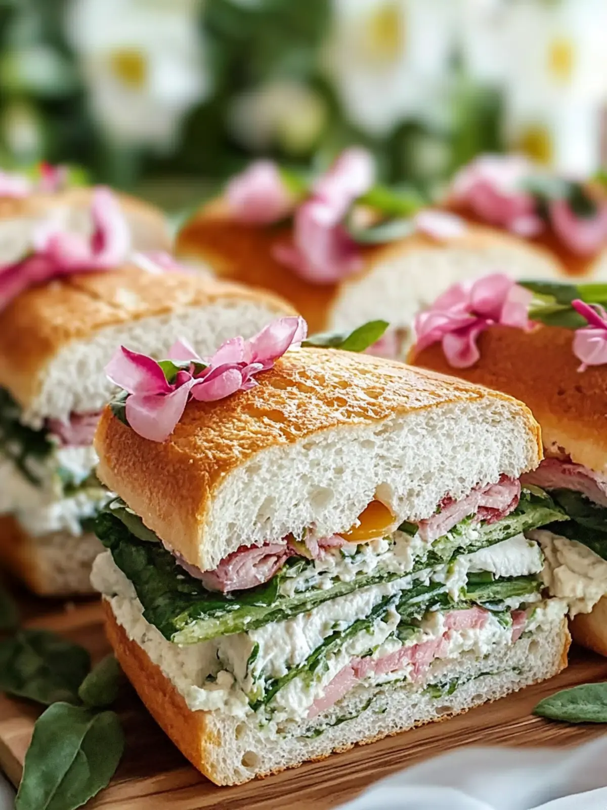 Mothers Day Tea Sandwiches with Zesty Lemon Butter Delight 3 Mothers Day Tea Sandwiches