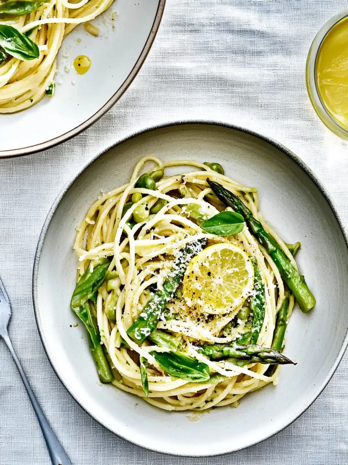 Zesty Lemony Asparagus Pasta for Quick Weeknight Dinners 4 Lemony Asparagus Pasta