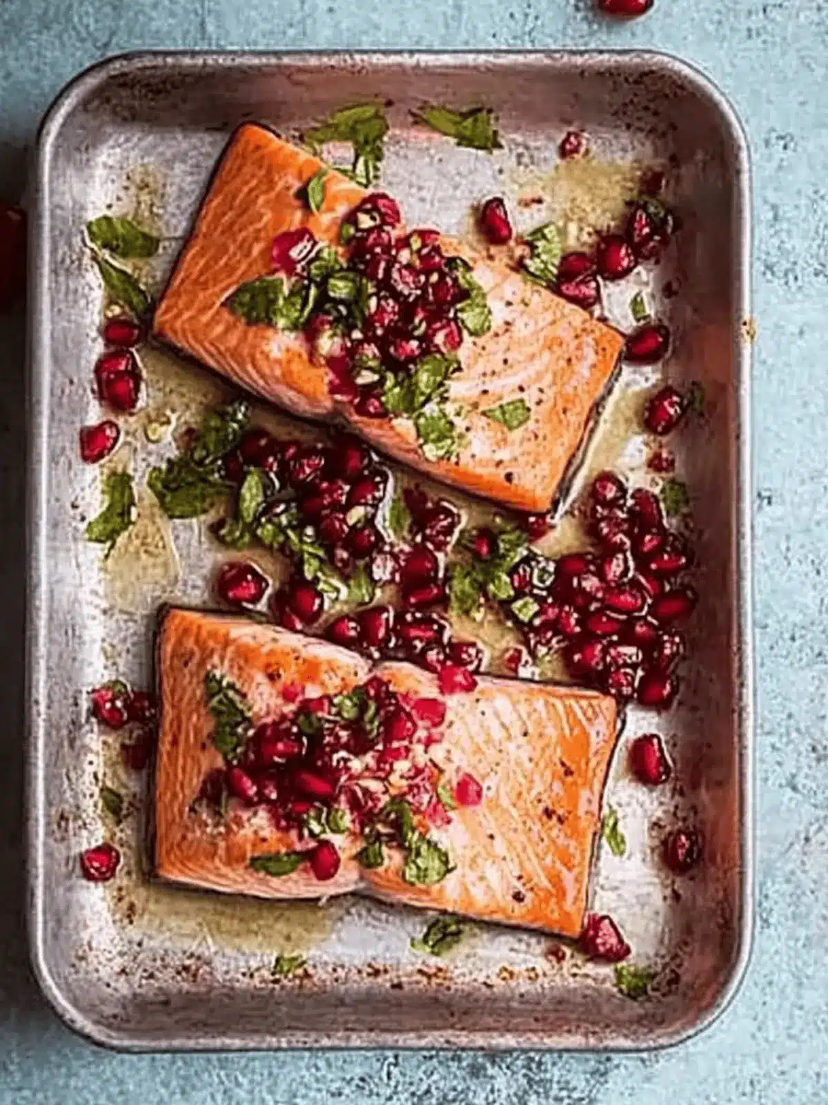 Sweet and Zesty Pomegranate Salmon You'll Love to Make 4 Pomegranate salmon