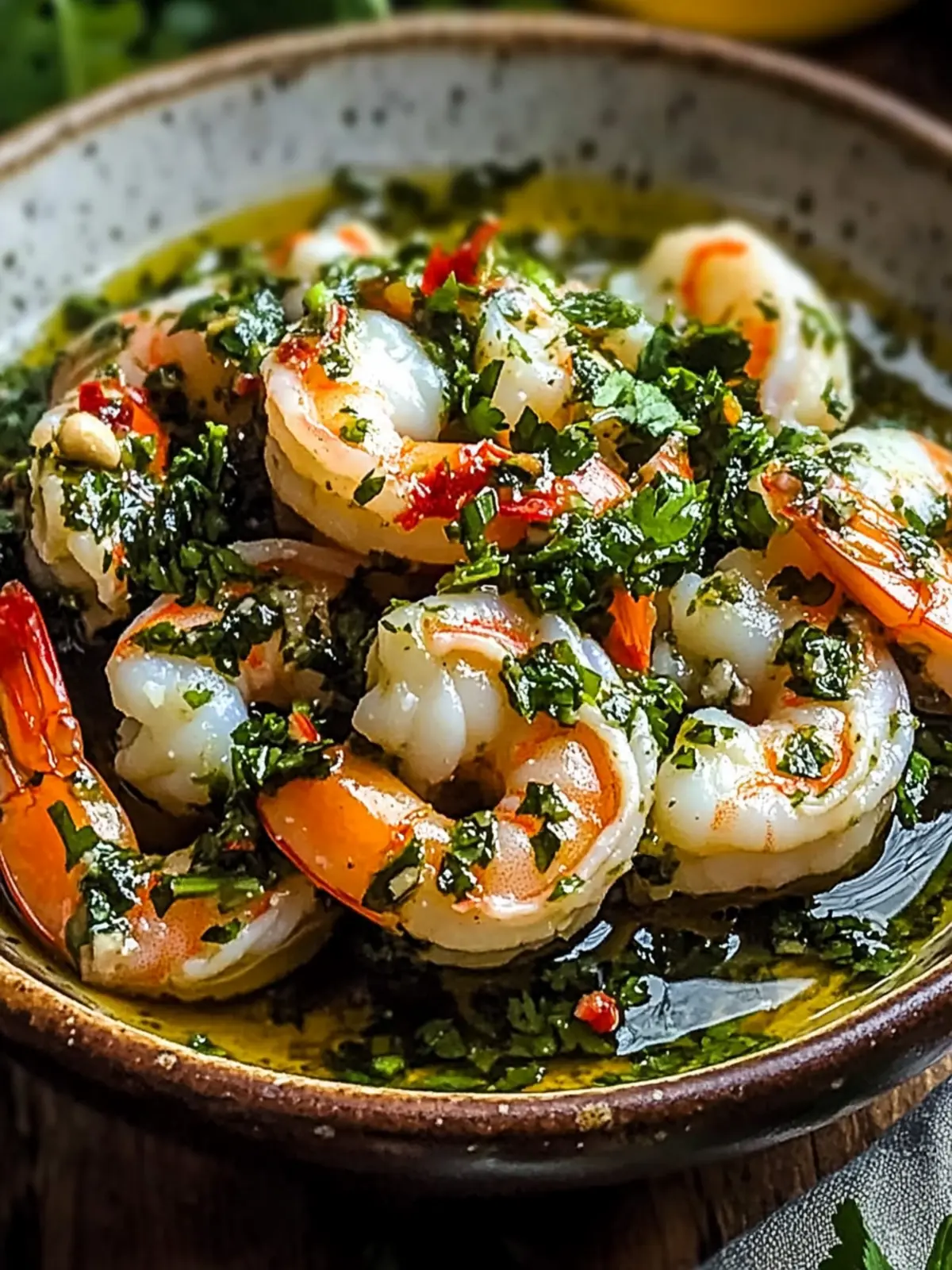 Savory Shrimp Chimichurri in Just 25 Minutes for a Quick Feast 4 Shrimp Chimichurri