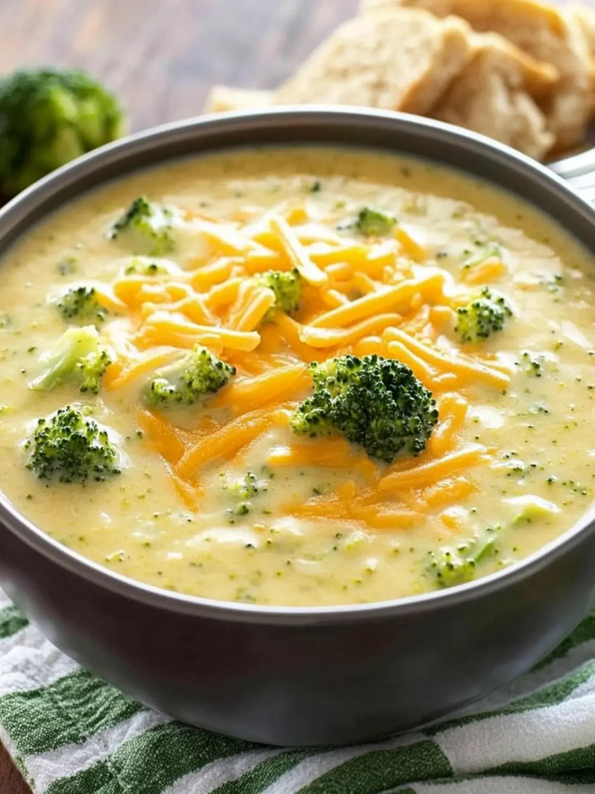 Creamy Panera s Broccoli Cheddar Soup You Can Make at Home 3 Panera s Broccoli Cheddar Soup