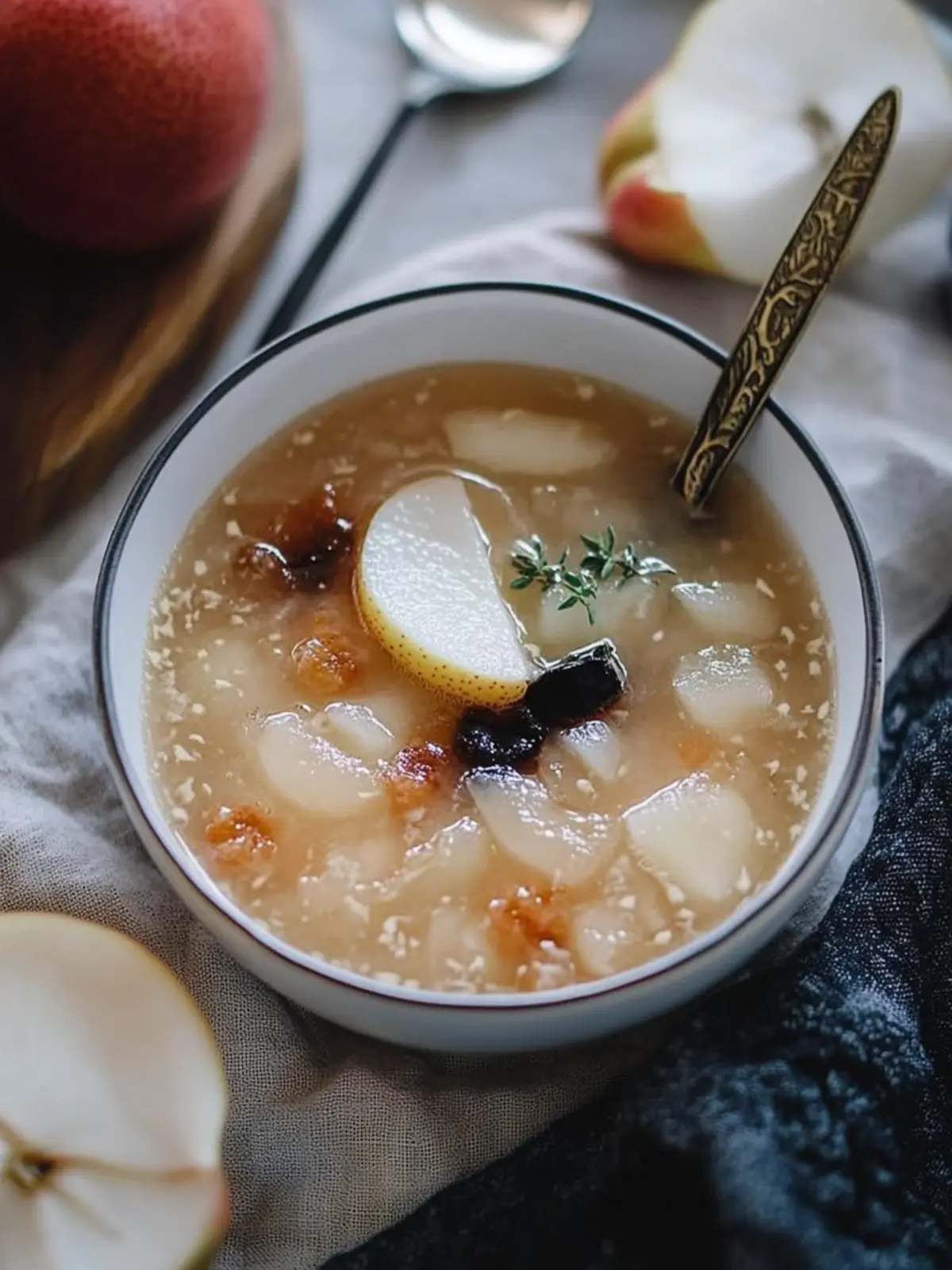 Delicious Snow Fungus Soup with Pears for Health and Beauty 2 Snow Fungus Soup with Pears