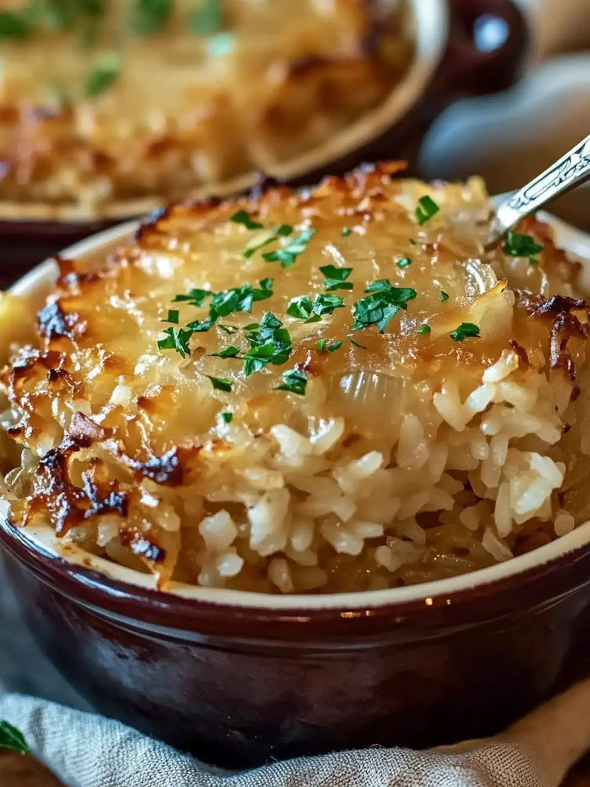 Cozy Up with Savory French Onion Soup Rice Delight 4 French Onion Soup Rice