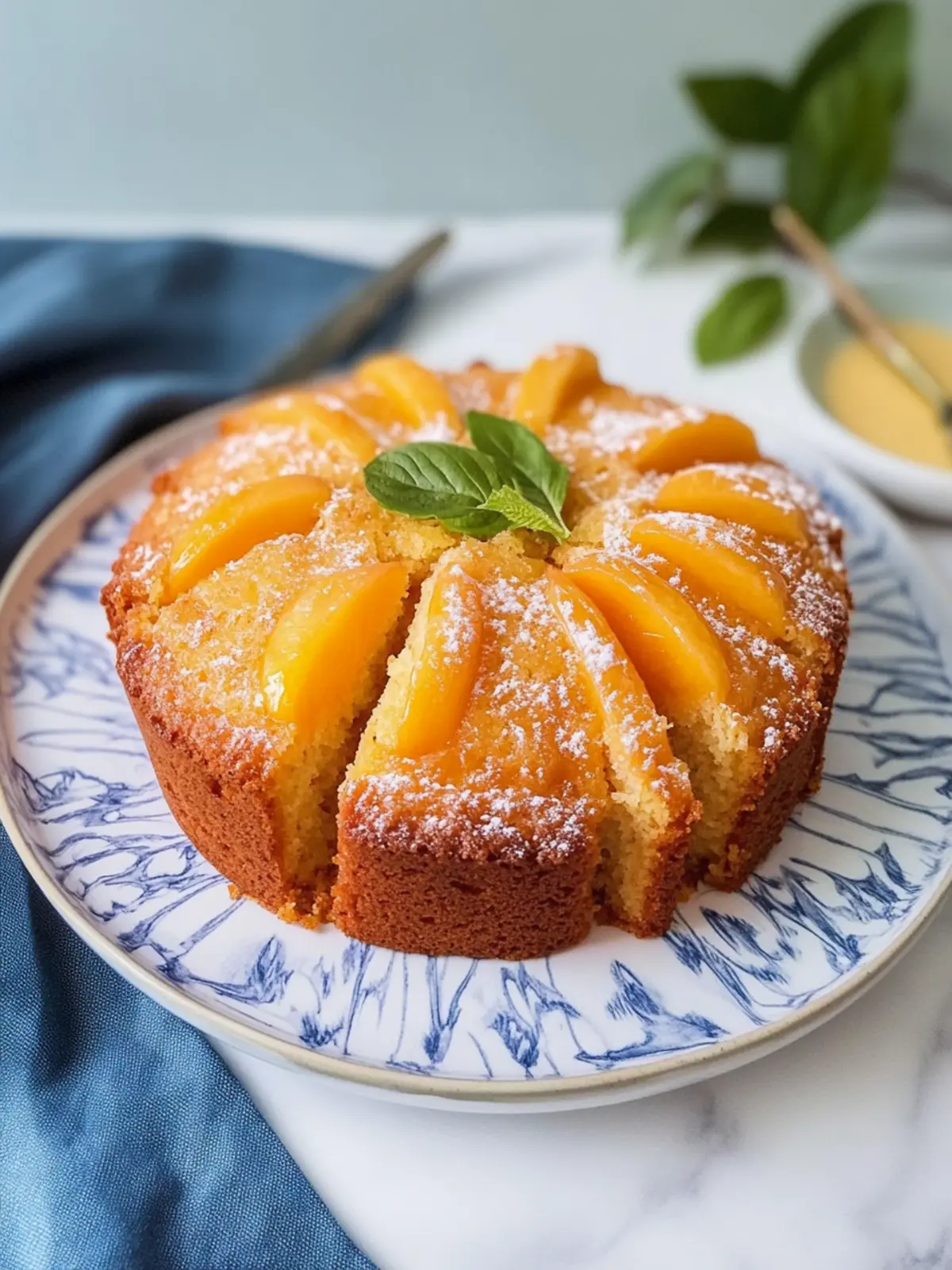 Delicious Peach Cobbler Pound Cake for Any Celebration 4 Peach Cobbler Pound Cake