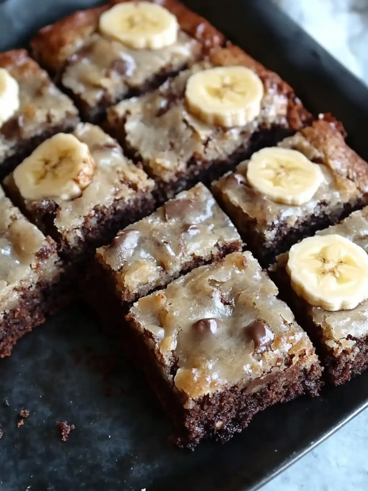 Mouthwatering Banana Bread Brownies with Brown Butter Bliss 4 Banana Bread Brownies