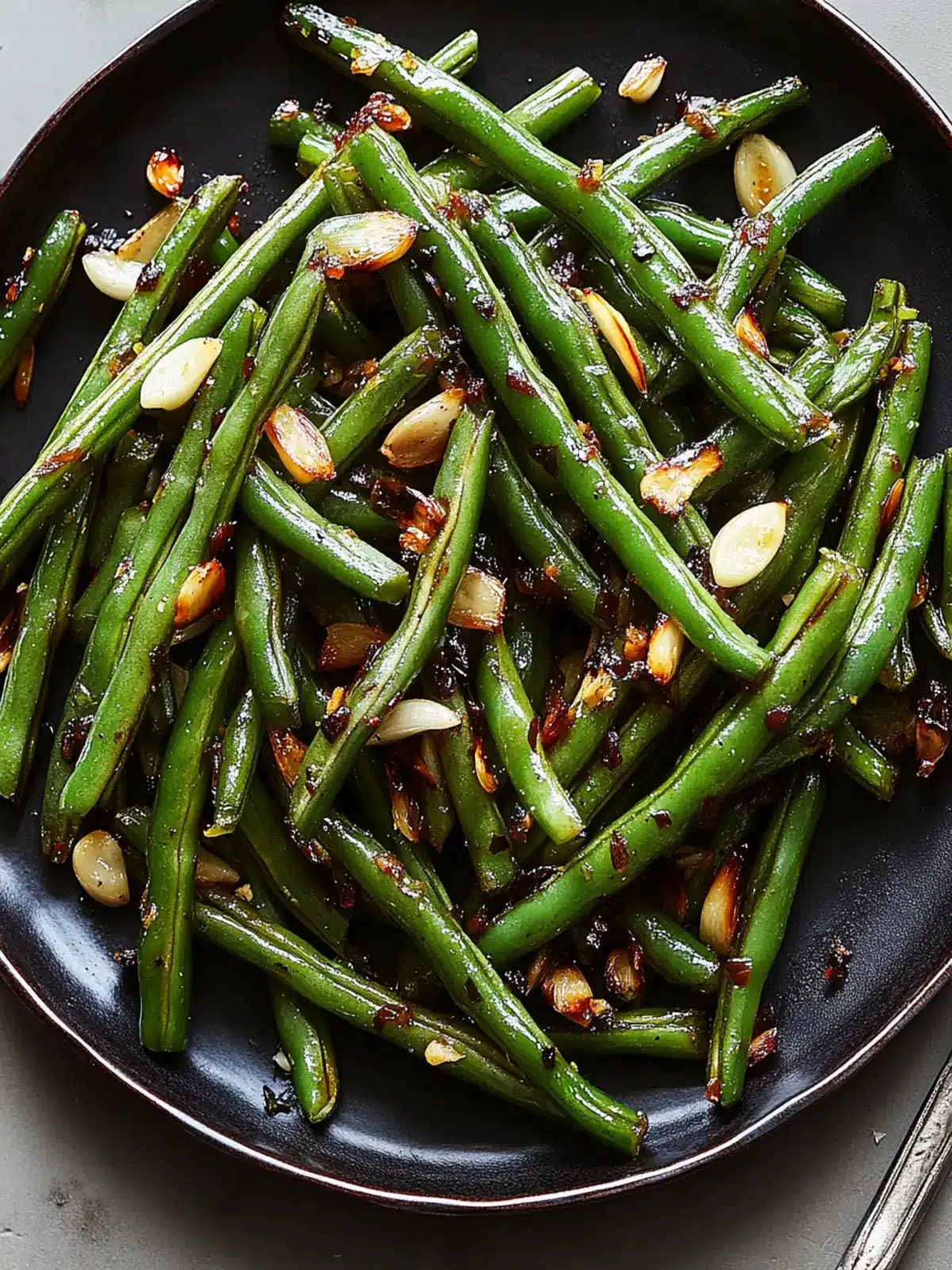 Blistered Green Beans With Garlic for a Savory Side Treat 4 Blistered Green Beans With Garlic