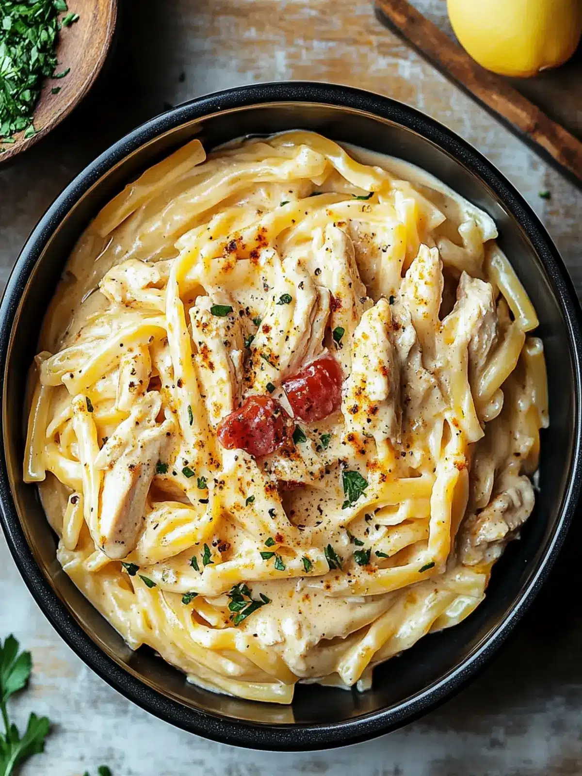 Crock Pot Creamy Cajun Chicken Pasta for Effortless Dinner Bliss 2 Crock Pot Creamy Cajun Chicken Pasta