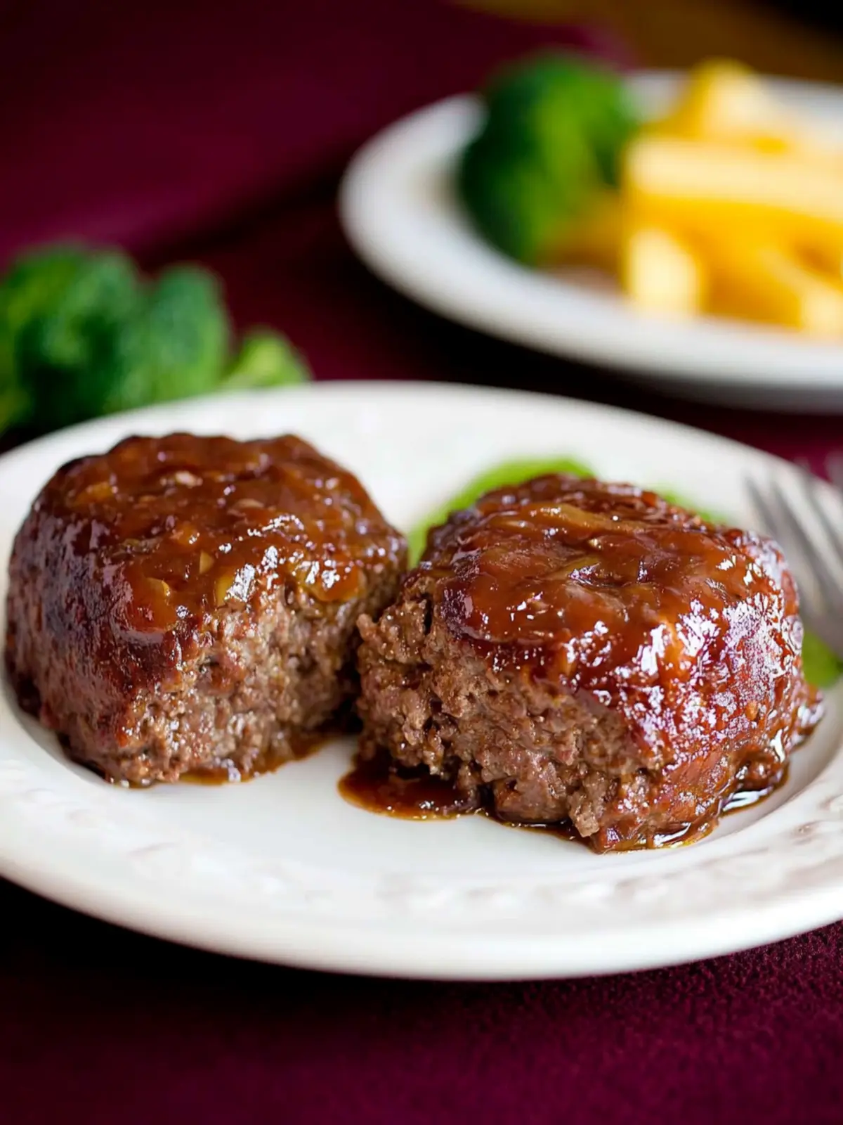 Meatloaf Cakes with BBQ Twist for Comfort Food Bliss 4 Ann Romney's Meatloaf Cakes