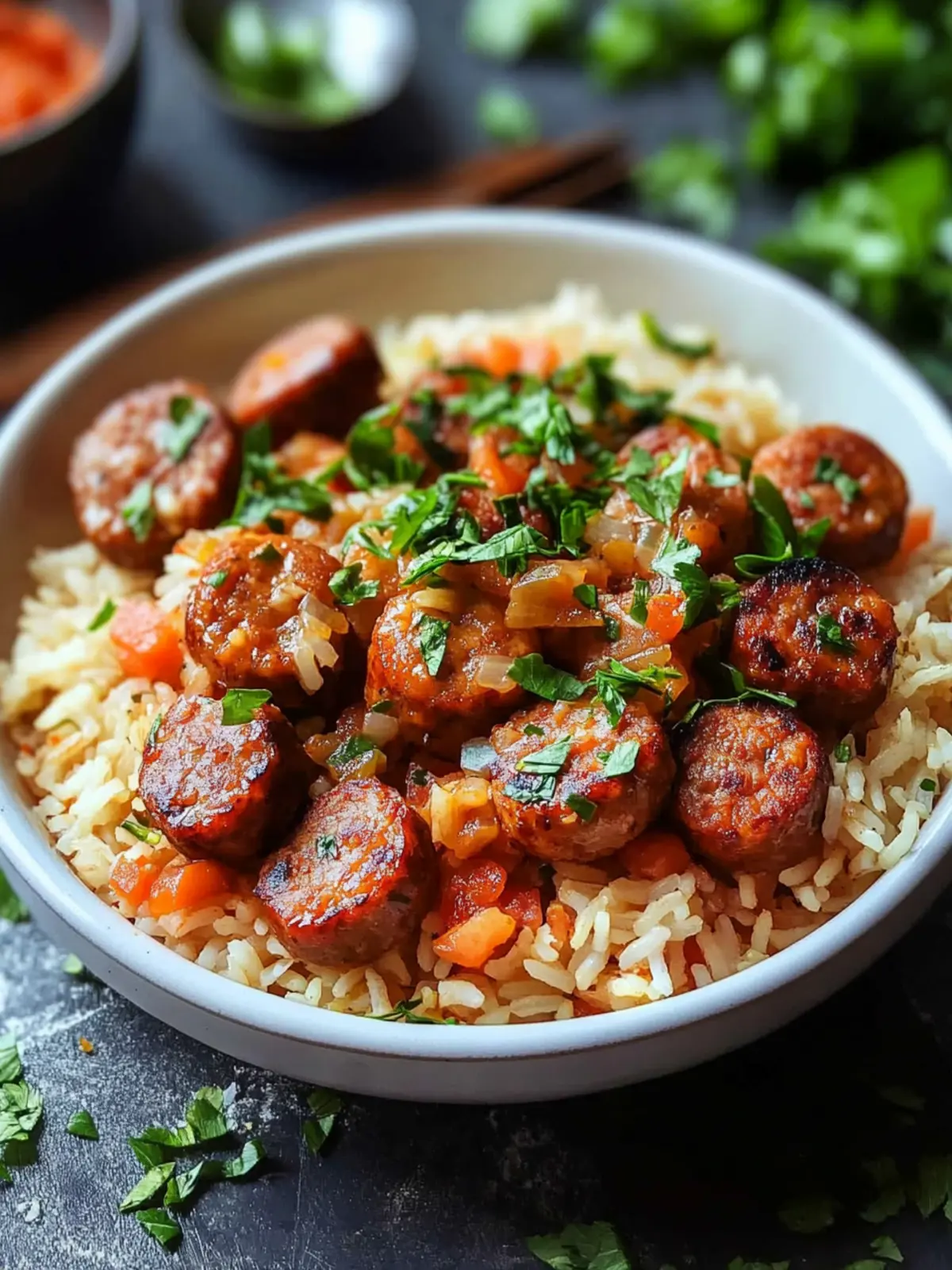 Savor Bold Flavors in Cajun Sausage and Rice Tonight 3 Cajun Sausage and Rice