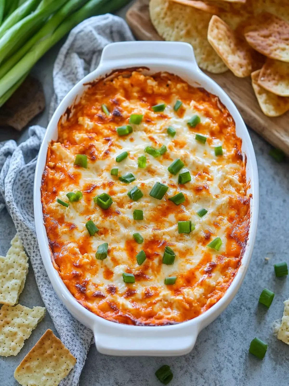 Creamy Cottage Cheese Buffalo Chicken Dip for Guilt-Free Indulgence 3 Cottage Cheese Buffalo Chicken Dip