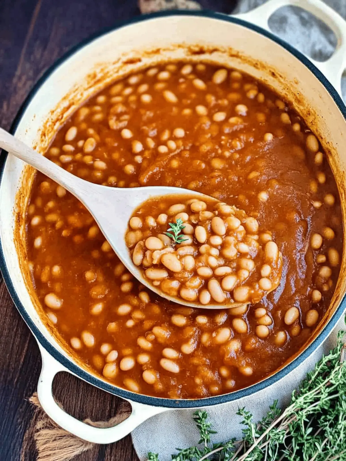 Savory Homemade Baked Beans for a Cozy, Healthy Meal 3 Homemade Baked Beans