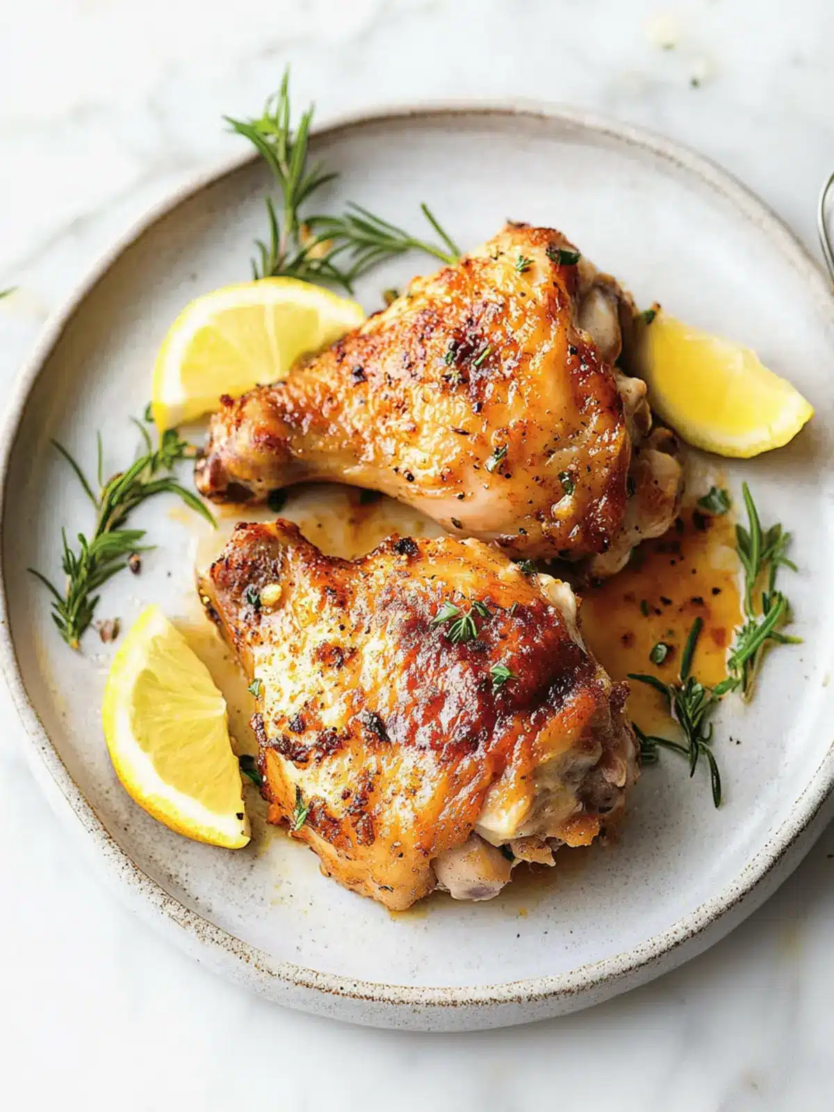 Savory Bone-in Chicken Thighs: Quick and Easy One-Pan Delight 2 Bone-in Chicken Thigh
