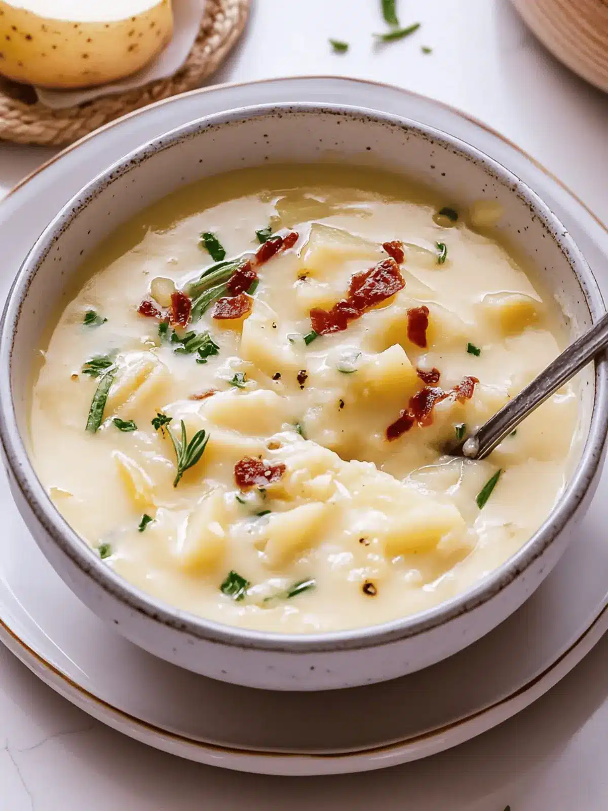 Creamy Easy Potato Soup You'll Crave on Chilly Nights 3 Easy Potato Soup