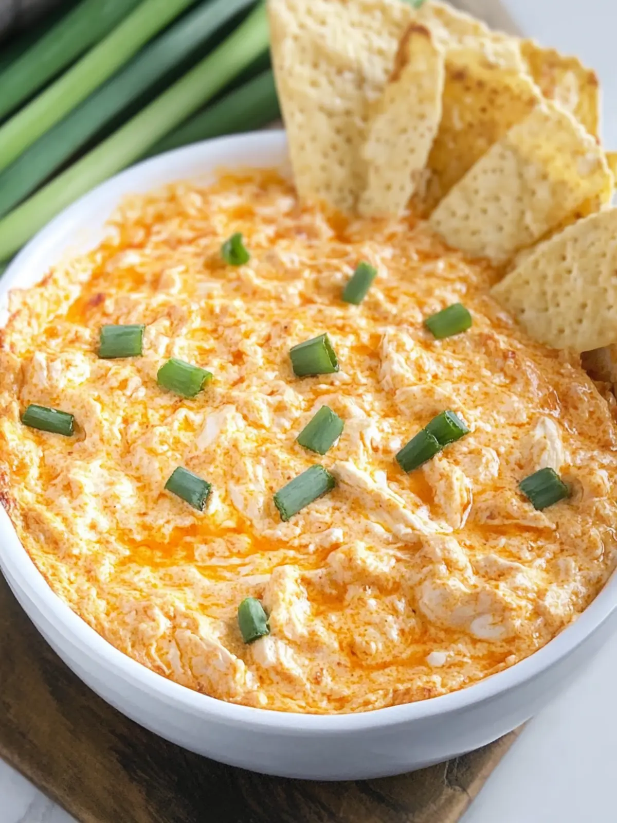Creamy Greek Yogurt Buffalo Chicken Dip for Guilt-Free Snacking 2 Greek Yogurt Buffalo Chicken Dip (Hot Wing Dip)
