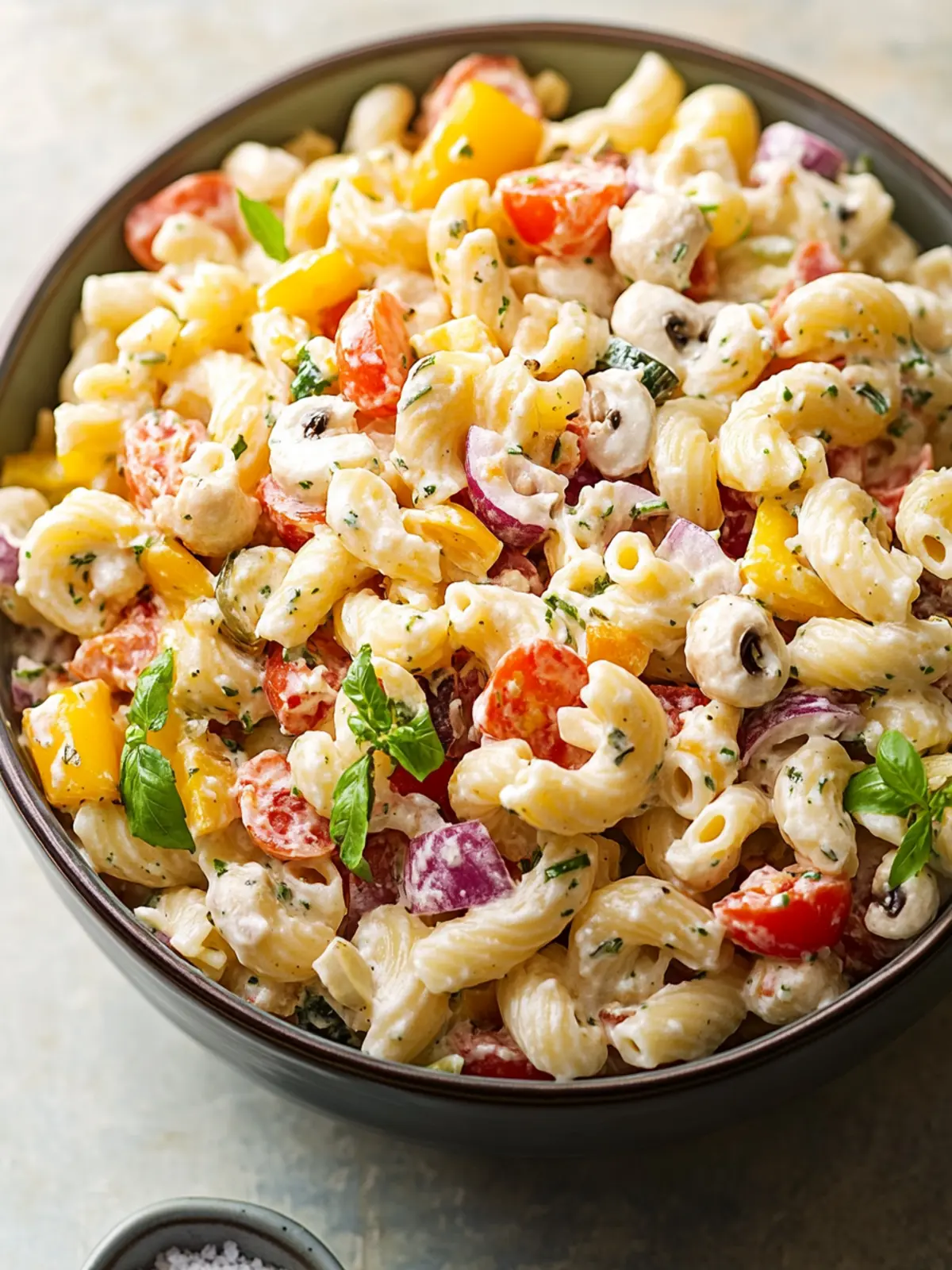 Mediterranean Pasta Salad: Easy, Flavor-Packed Delight 2 MEDITERRANEAN PASTA SALAD