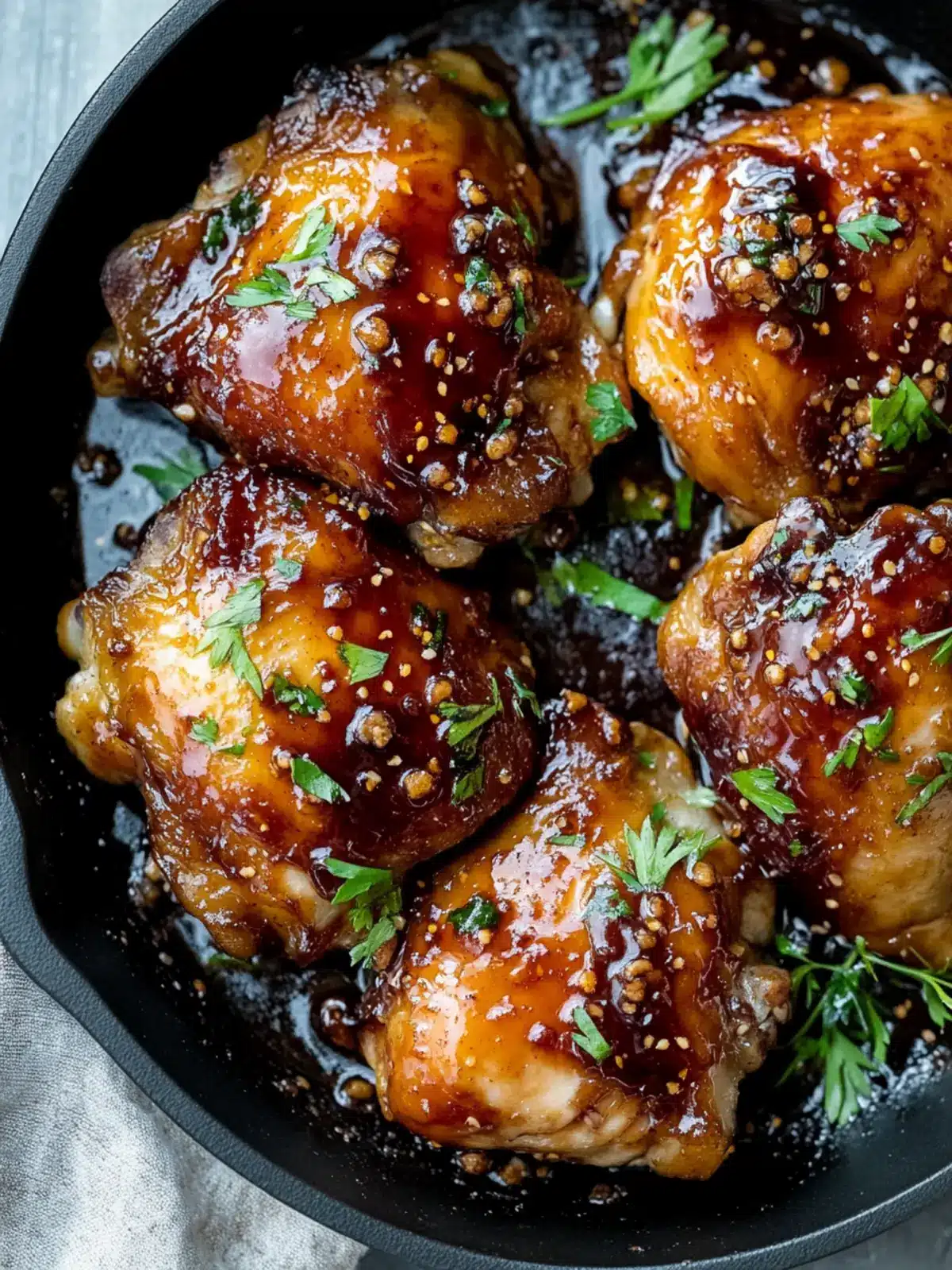 Savory Glazed Soy Sauce Brown Sugar Chicken Thighs Recipe 2 Glazed Soy Sauce Brown Sugar Chicken Thighs