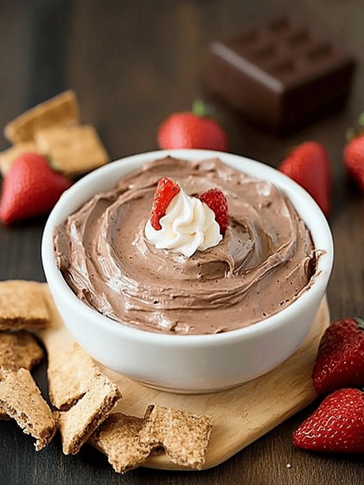 Four Ingredient Nutella Cheesecake Dip for Easy Indulgence 4 Four Ingredient Nutella Cheesecake Dip