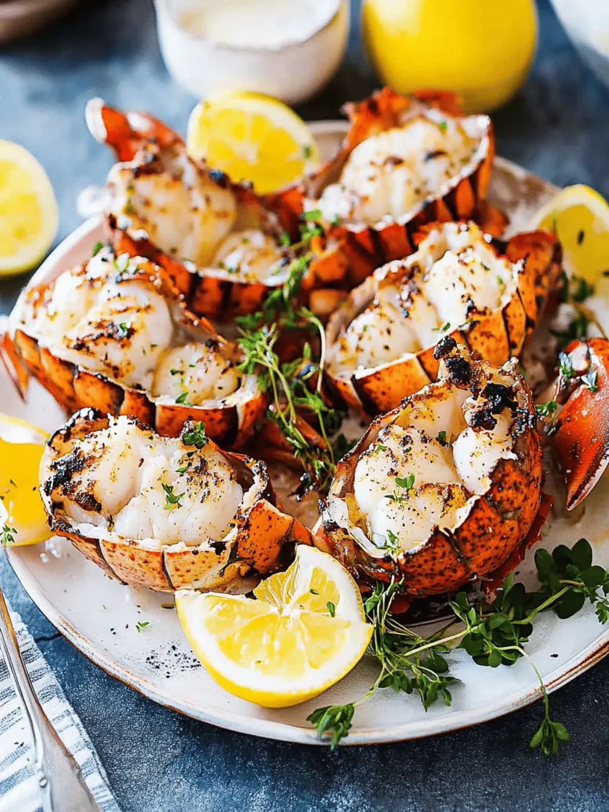 Grilled Lobster Tails with Herb Butter in Just 30 Minutes 3 Grilled Lobster Tails