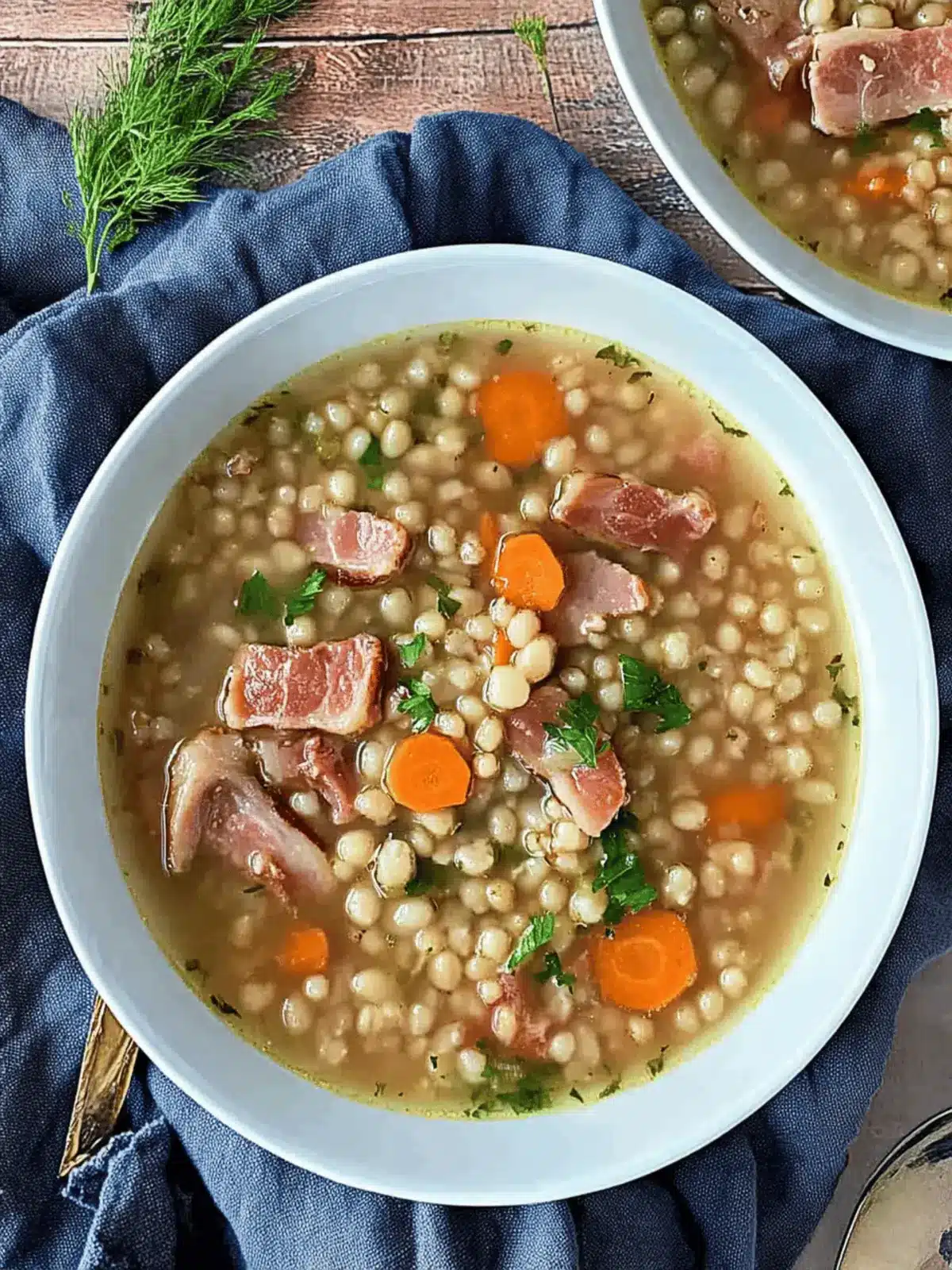 Cozy Up with Slow Cooker Bacon Hock and Barley Soup Delight 2 Slow Cooker Bacon Hock and Barley Soup