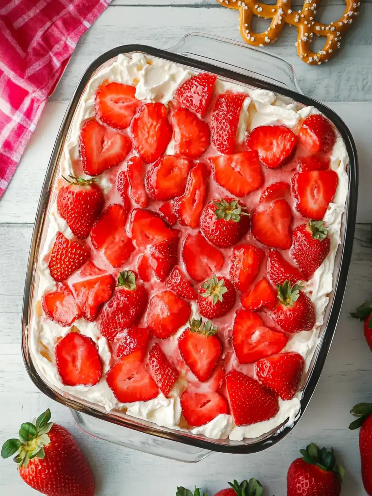 Delicious Strawberry Pretzel Salad: A Must-Try Family Delight 3 Strawberry Pretzel Salad