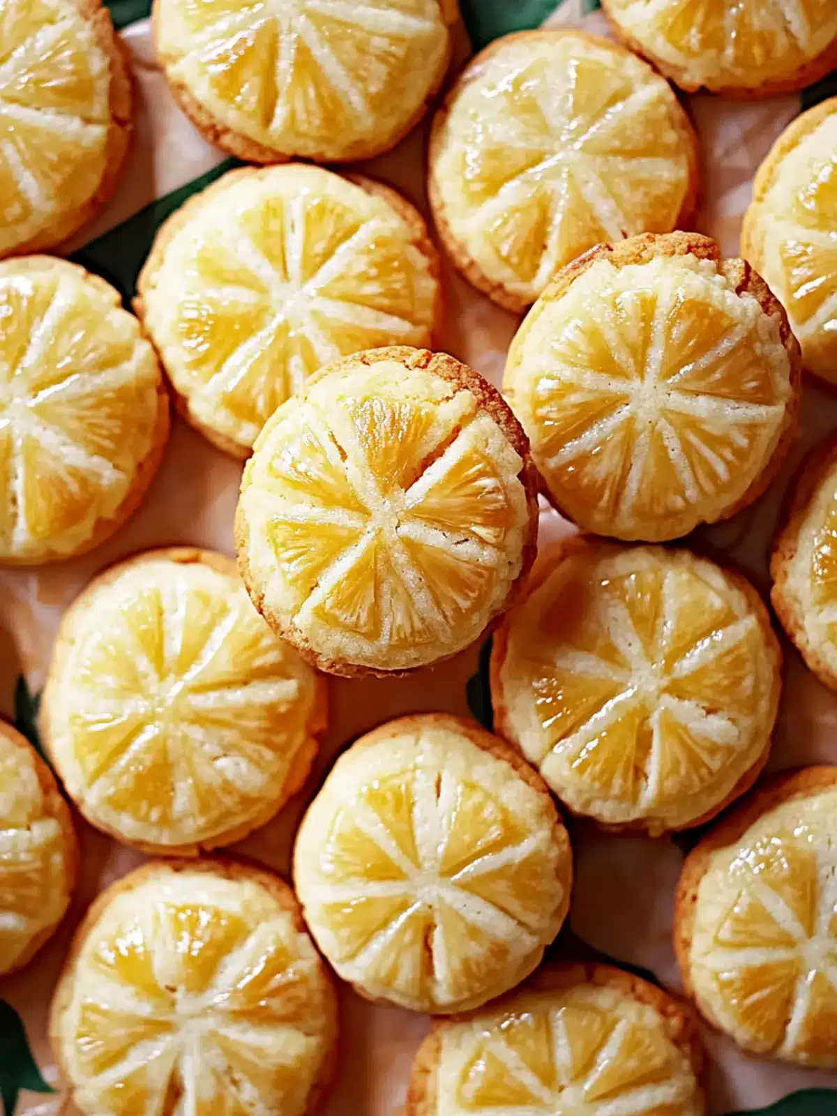 Pineapple Cookies: Melt-in-Your-Mouth Festive Delights 4 Pineapple Cookies