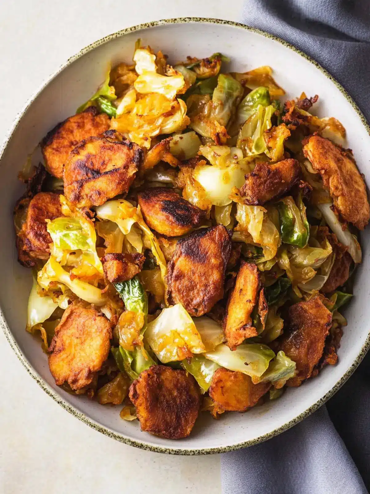 Delicious Southern Fried Cabbage with Bacon for Comfort Food 4 Southern Fried Cabbage