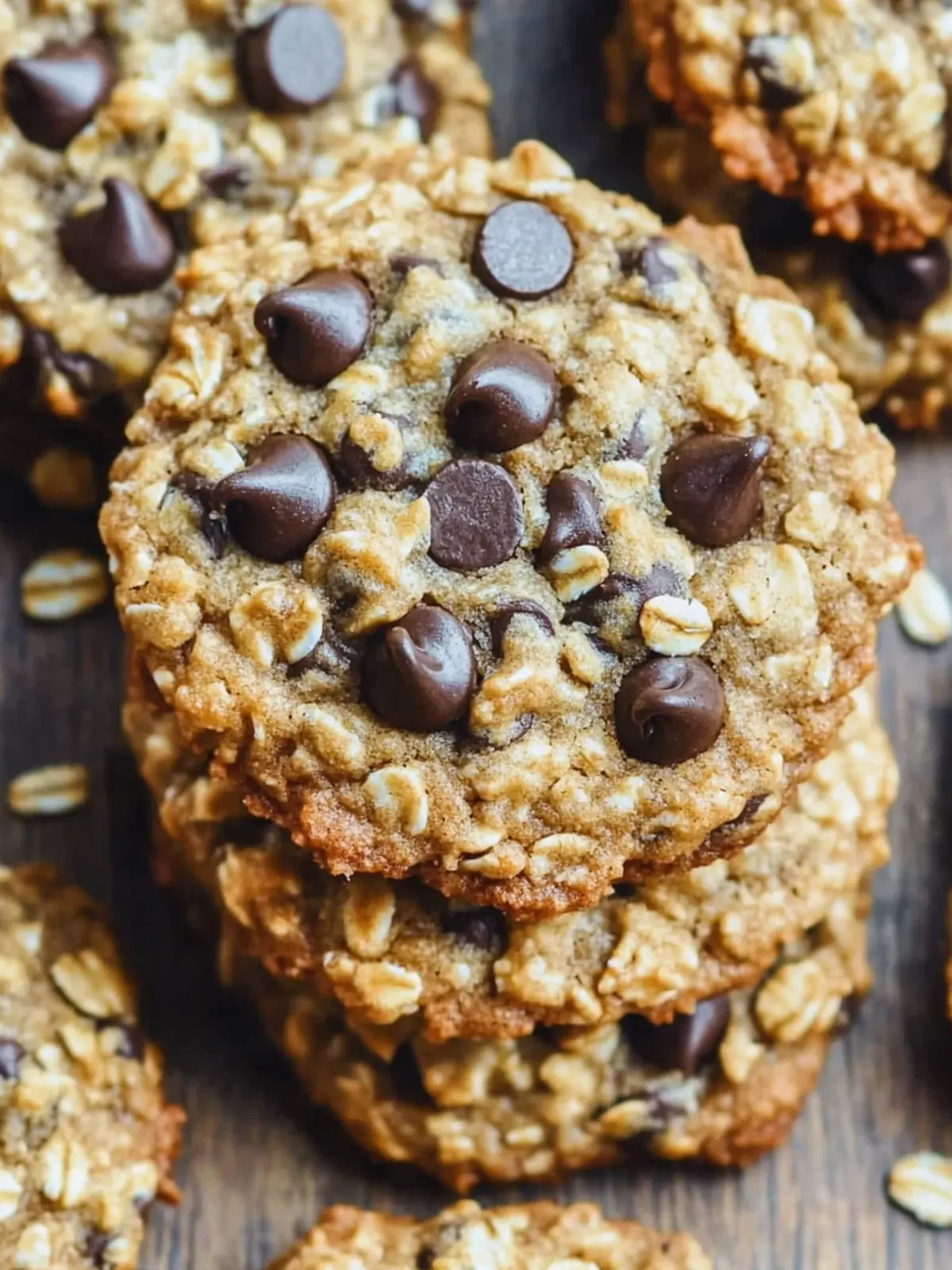 Chewy Oatmeal Chocolate Chip Cookies You ll Crave Forever 3 Oatmeal Chocolate Chip Cookies