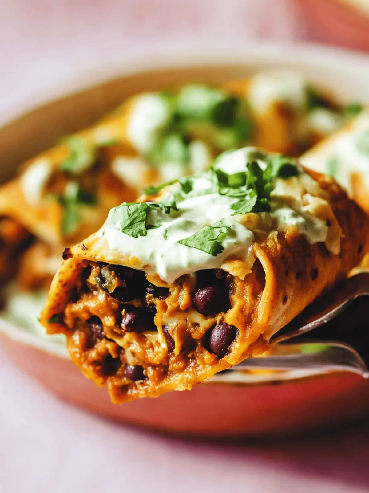 Delicious Pumpkin Black Bean Enchiladas Gluten-Free Joy 4 Pumpkin Black Bean Enchiladas (GF Optional)