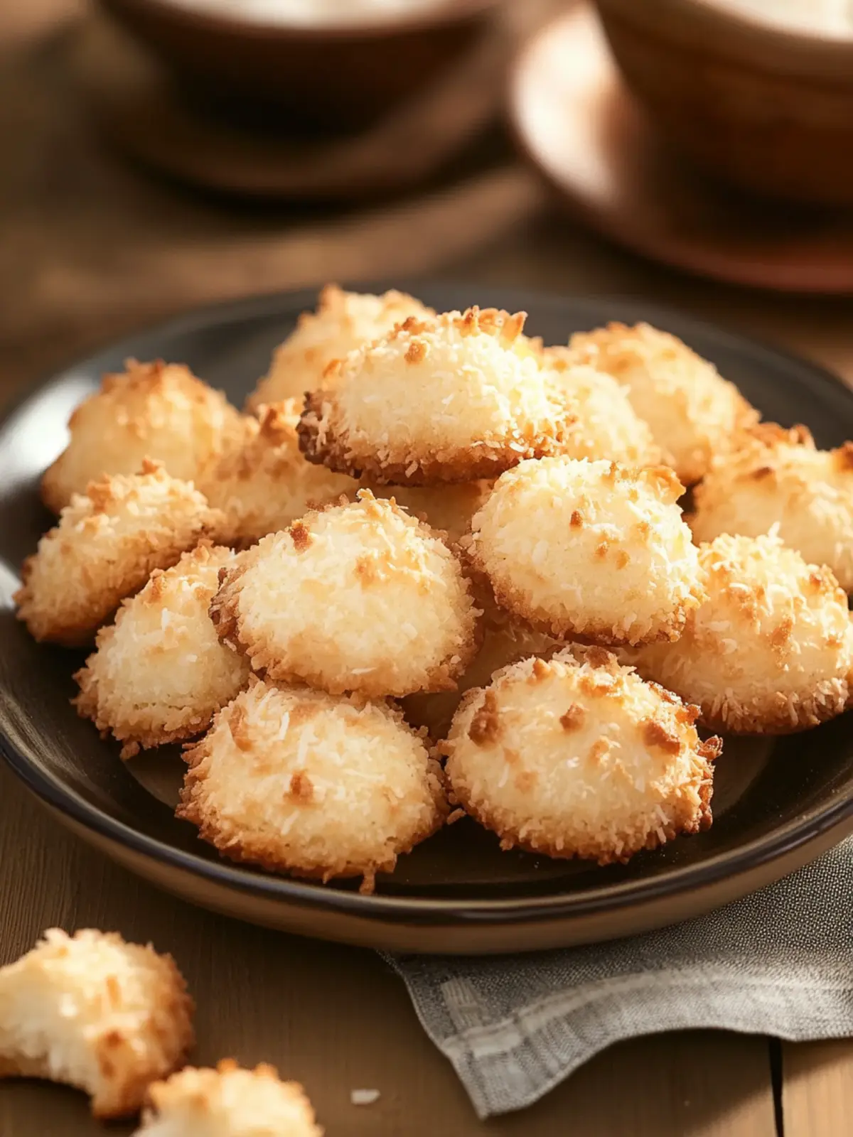 Irresistibly Chewy Coconut Macaroons for Easy Indulgence 2 Chewy Coconut Macaroons