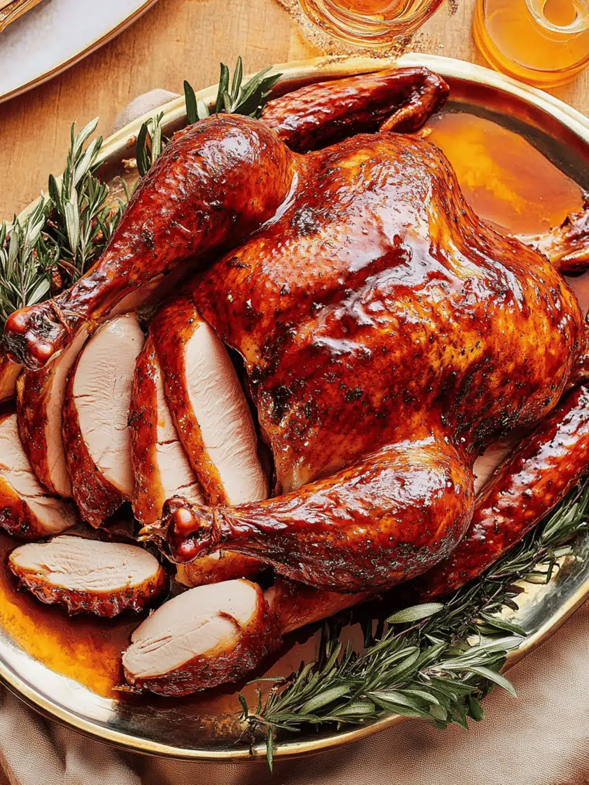 Maple-Butter-Glazed Turkey: Juicy and Irresistibly Delicious 2 Maple-Butter-Glazed Turkey