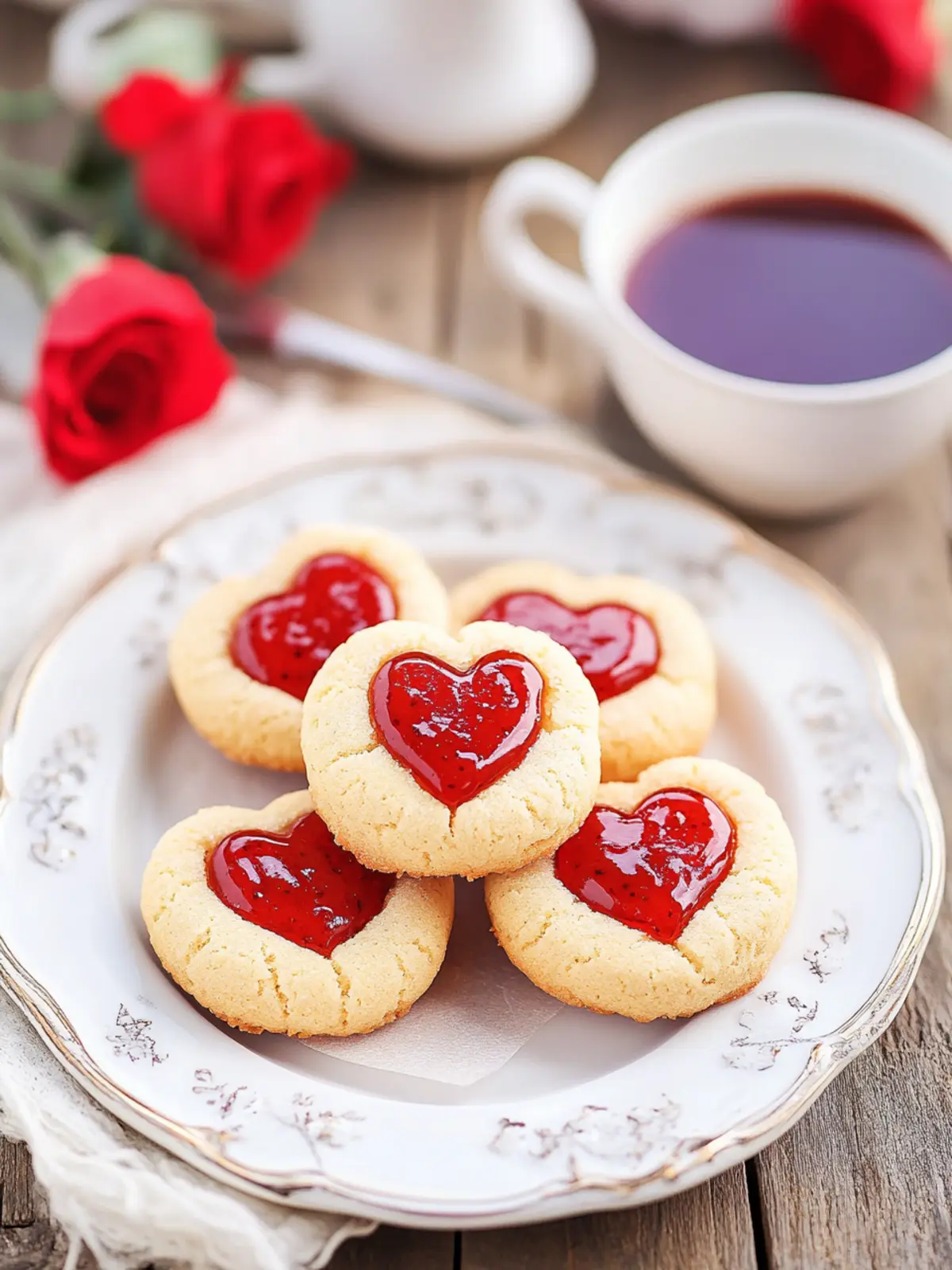 Heart Jam Cookies: Irresistibly Buttery Treats for All Occasions 3 HEART JAM COOKIES