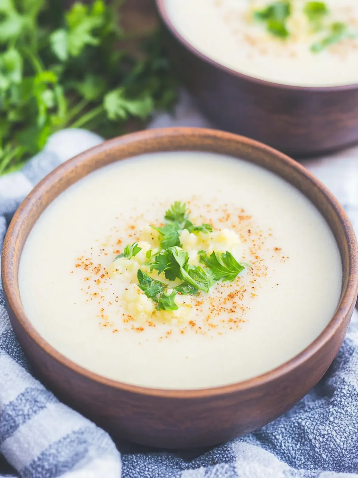 Whip Up Comfort with Creamy Cauliflower Soup in 30 Minutes 2 Creamy Cauliflower Soup